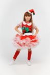 «Помощница Санта Клауса» карнавальный костюм для девочки - 3364