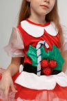 «Помощница Санта Клауса» карнавальный костюм для девочки - 3368