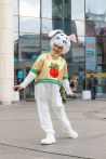 Зайчик "Новорічна кулька" карнавальний костюм для аніматорів - 3463