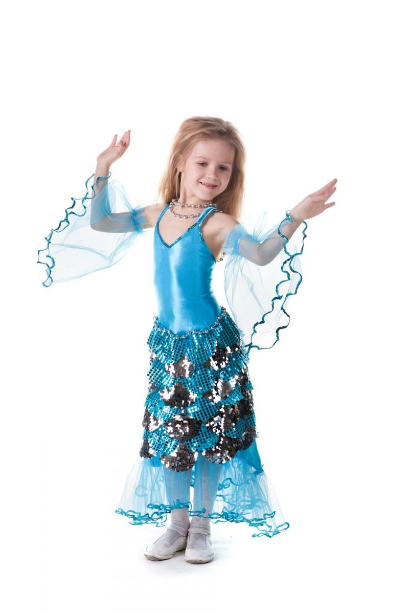 Масочка - «Русалочка» карнавальный костюм для девочки / фото №360