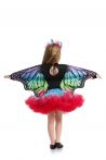 Бабочка "Изумрудная" карнавальный костюм для девочки - 3623