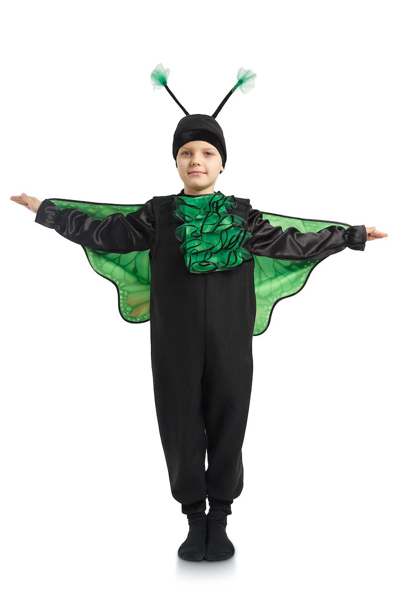 Масочка - Бабочка "Изумрудная" карнавальный костюм для мальчика / фото №3630