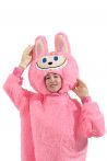 "Лабубу розовый" карнавальный костюм для аниматоров - 3893