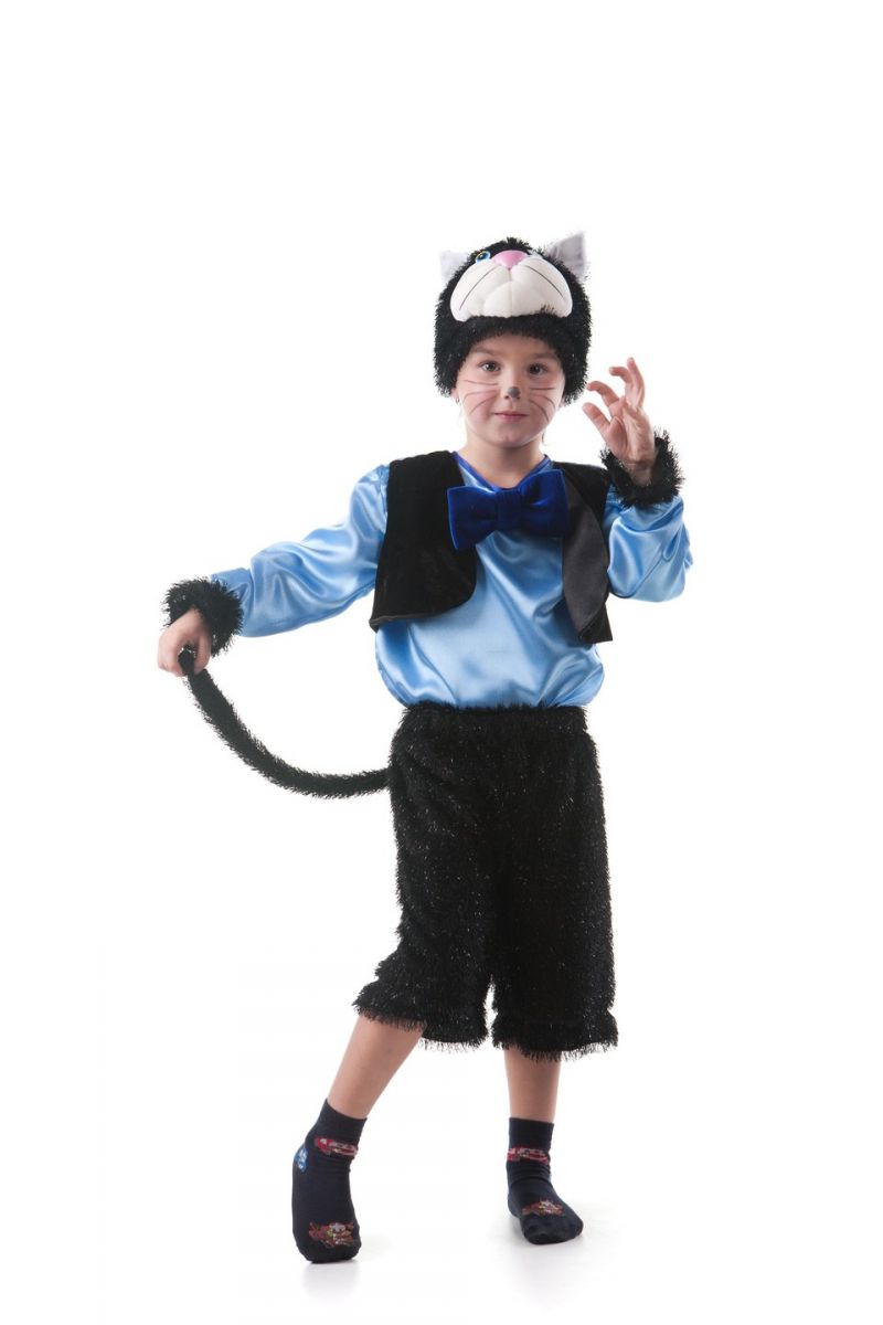 Масочка - «Кіт» карнавальний костюм для хлопчика / фото №393
