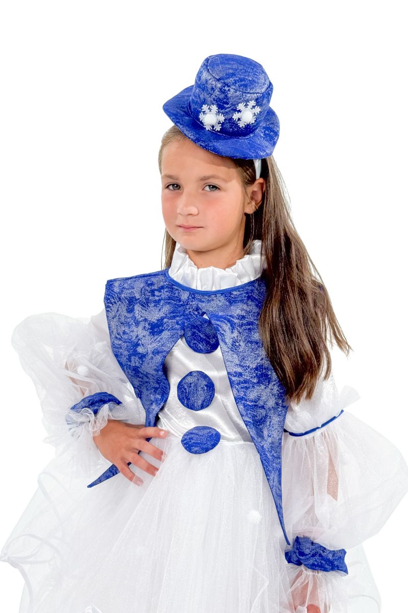 Масочка - "Снежная девочка" карнавальный костюм для девочки / фото №4049 Масочка - "Снежная девочка" карнавальный костюм для девочки / фото №4049