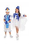 "Снігова дівчинка" карнавальний костюм для дівчат - 4052
