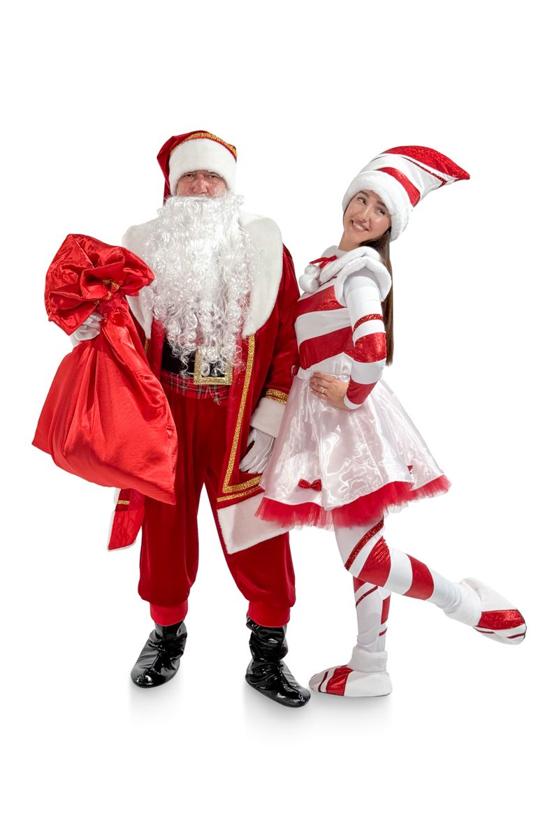 Масочка - Санта Клаус "Santa Claus"карнавальный костюм для аниматоров / фото №4096