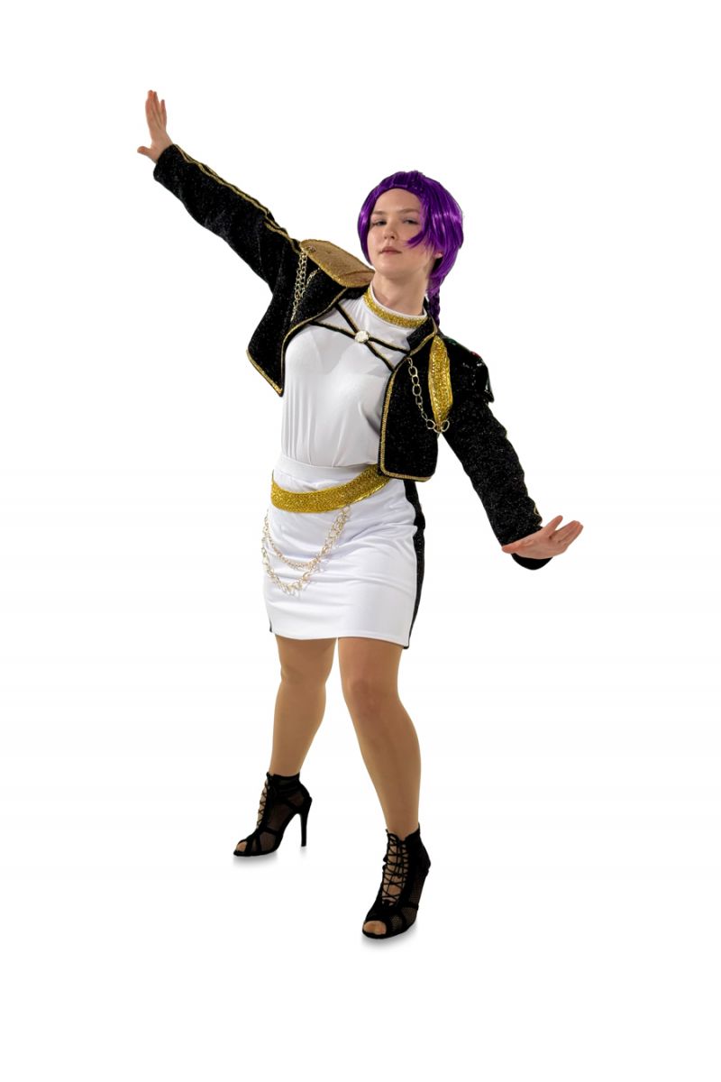 Масочка - Руми №К-рор-охотница на демонов" карнавальный костюм для аниматоров / фото №4110