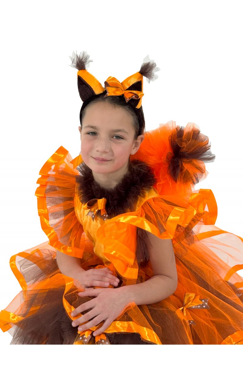 Масочка - Белочка "Ореховая фея" карнавальний костюм для детей / фото №4152