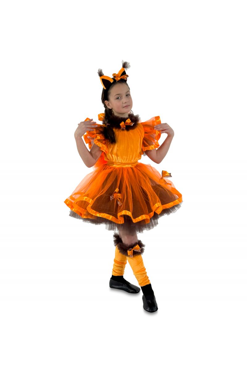 Масочка - Белочка "Ореховая фея" карнавальний костюм для детей / фото №4155