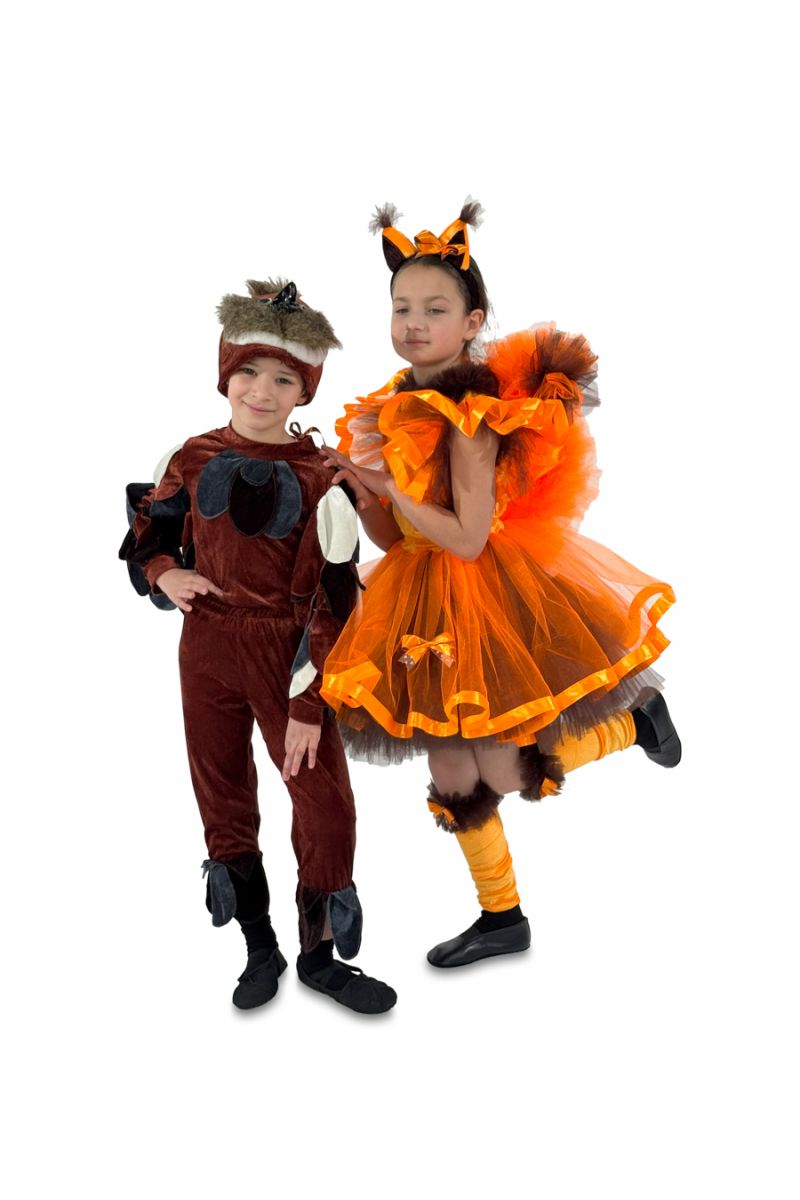 Масочка - "Воробушек Чик-Чирик" карнавальный костюм для детей / фото №4162