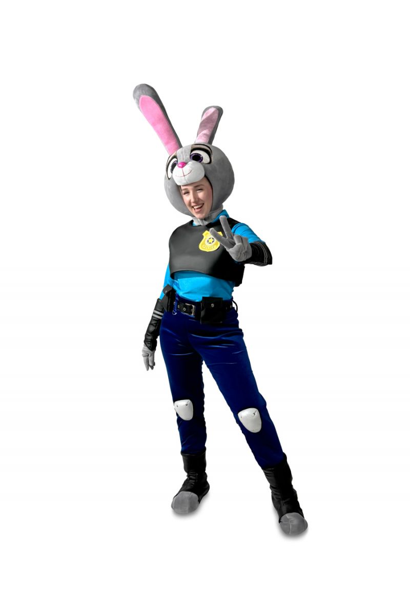 Масочка - Джуди Хоппс карнавальный костюм для аниматоров / фото №4173 Масочка - Джуди Хоппс карнавальный костюм для аниматоров / фото №4173