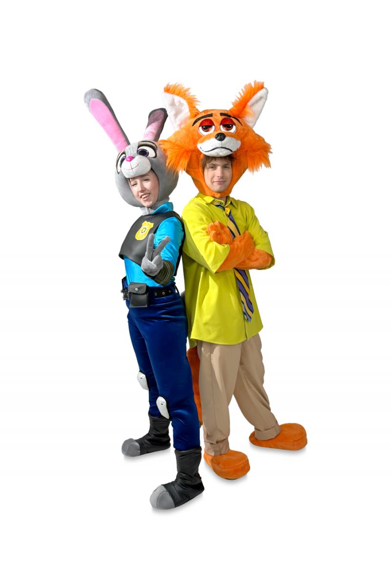 Масочка - Ник Уайльд карнавальный костюм для аниматоров / фото №4179