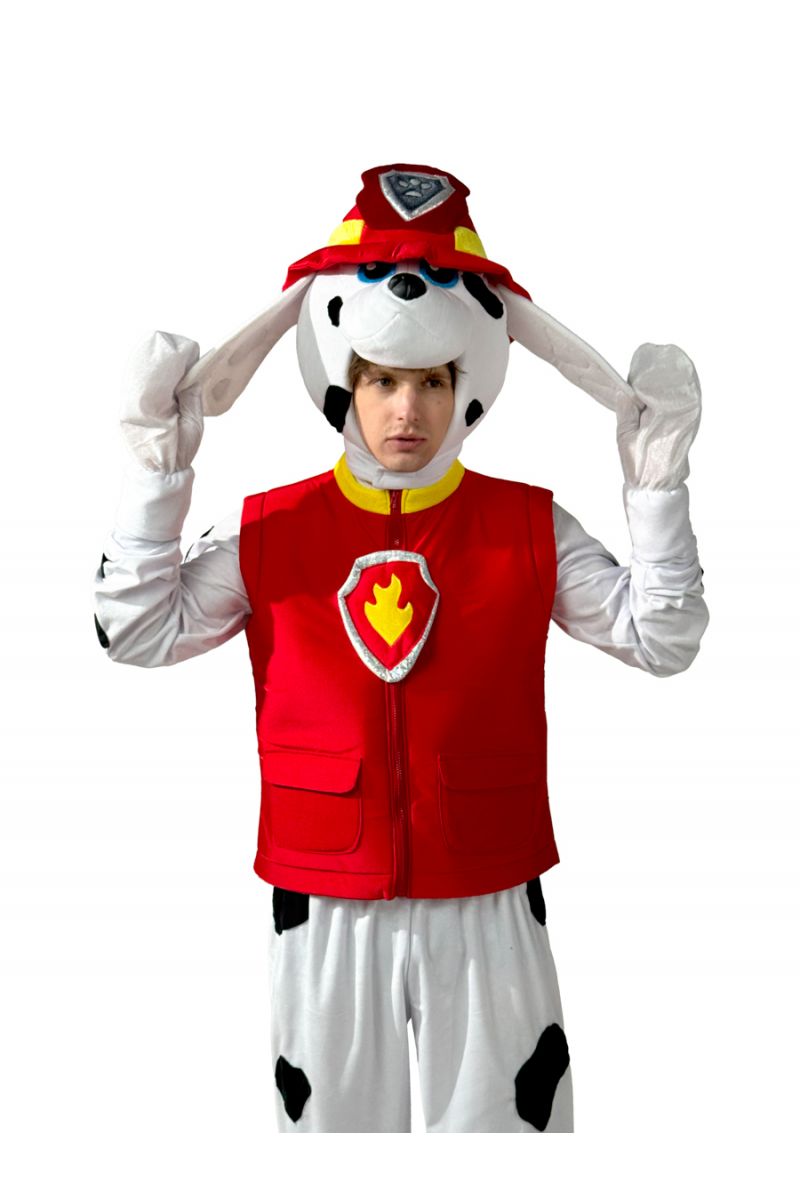 Масочка - Щенячий патруль "Маршал" карнавальний костюм для аніматорів / фото №4235