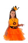 Карнавальный костюм "Тыква" (Halloween) для девочек - 4302