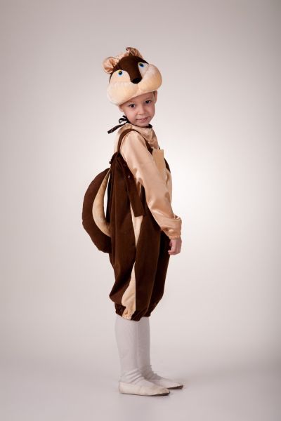 «Бурундук» карнавальний костюм для хлопчика
