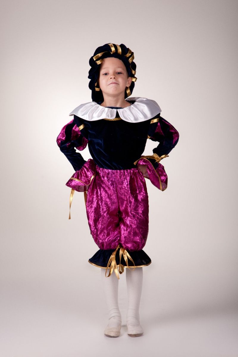 Масочка - «Принц фиолетовый» карнавальный костюм для мальчика / фото №468
