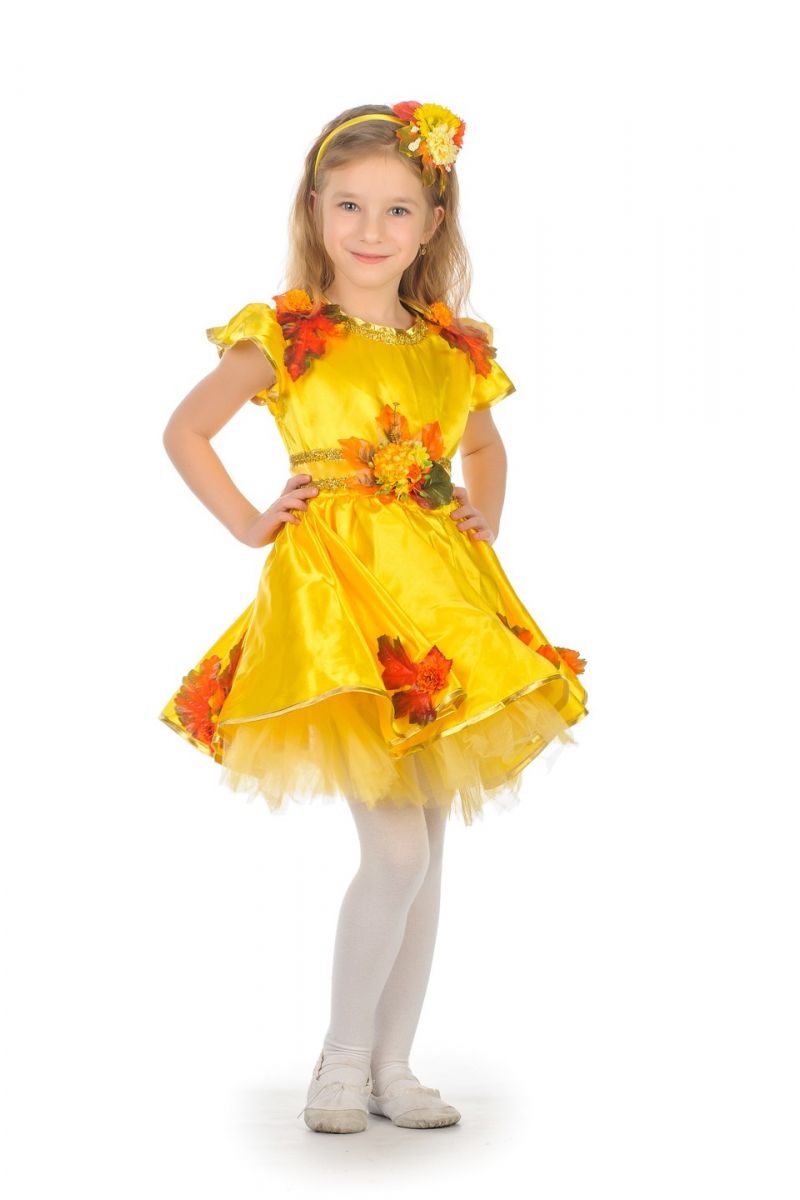 Масочка - «Осенняя сказка» карнавальный костюм для девочки / фото №481