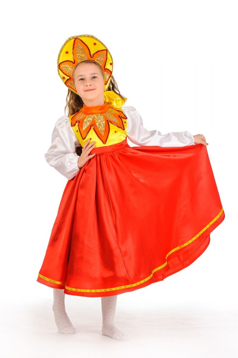 «Солнышко» карнавальный костюм для девочки