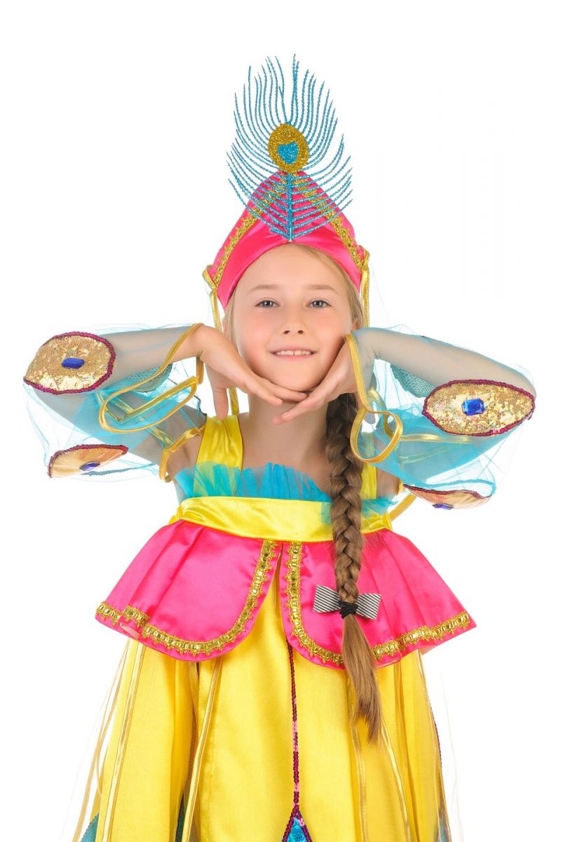 Масочка - «Жар-птиця» карнавальний костюм для дівчинки / фото №522