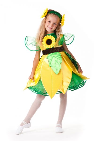 «Соняшник» карнавальний костюм для дівчинки