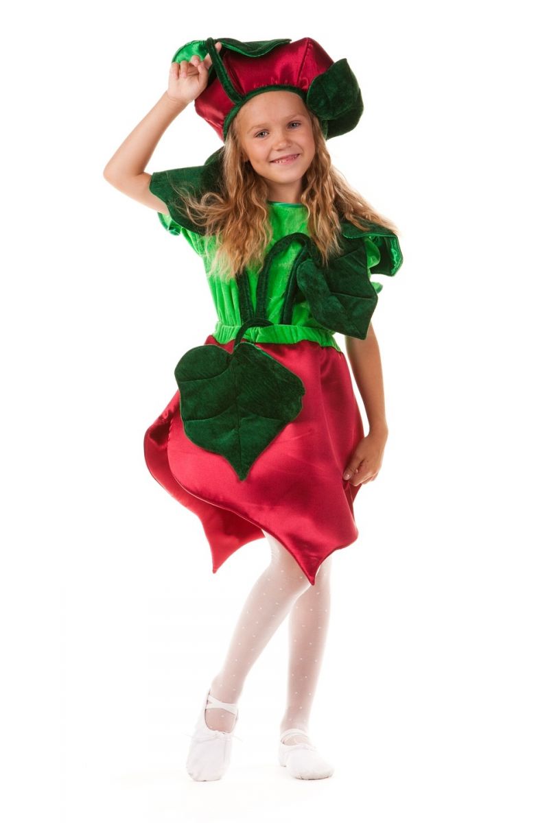 Масочка - «Буряк» карнавальний костюм для дівчинки / фото №572