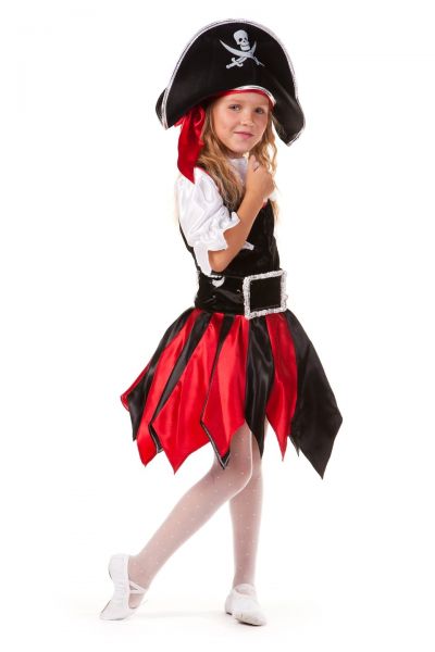 «Дерзкая пиратка» карнавальный костюм для девочки