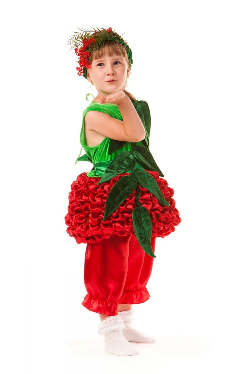 Масочка - «Калинка-малинка» карнавальний костюм для дівчинки / фото №583