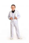 Білий фрак Ошатний костюм для хлопчика - 591