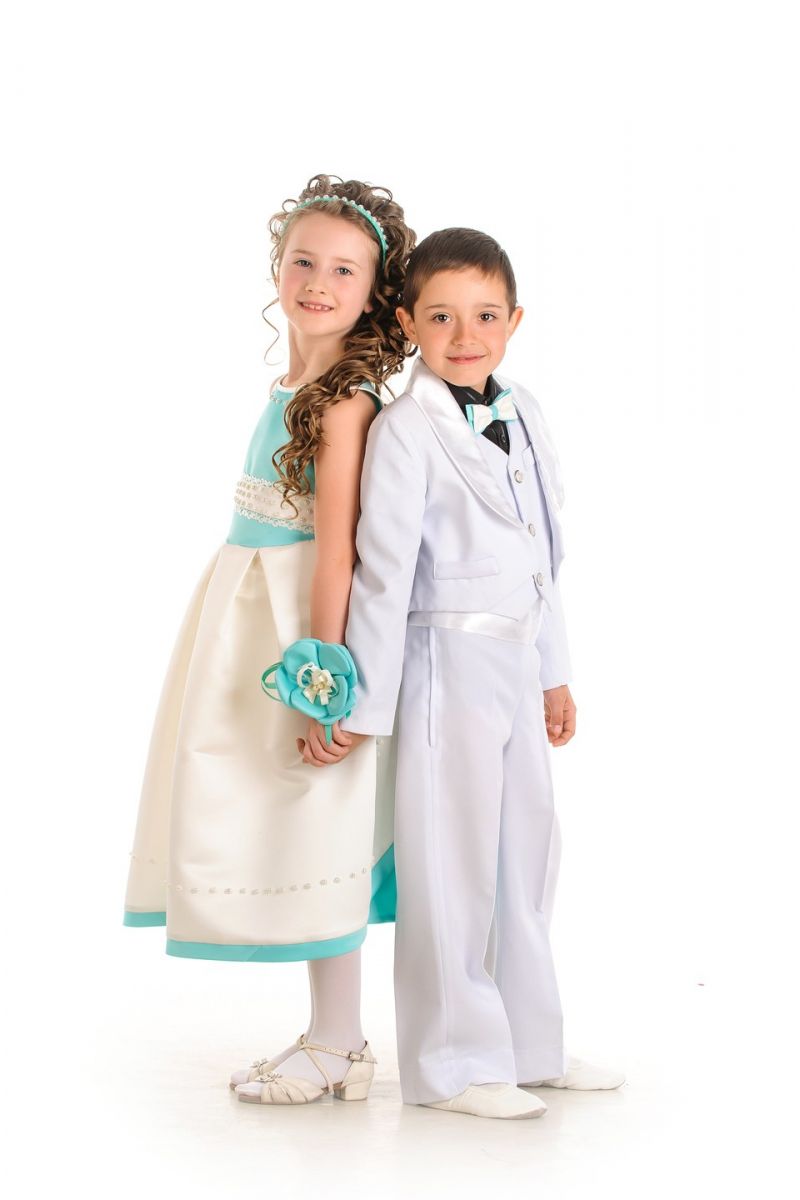 Масочка - Білий фрак Ошатний костюм для хлопчика / фото №592