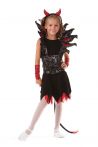 Чортівка «Рокова» карнавальний костюм для дівчинки - 594