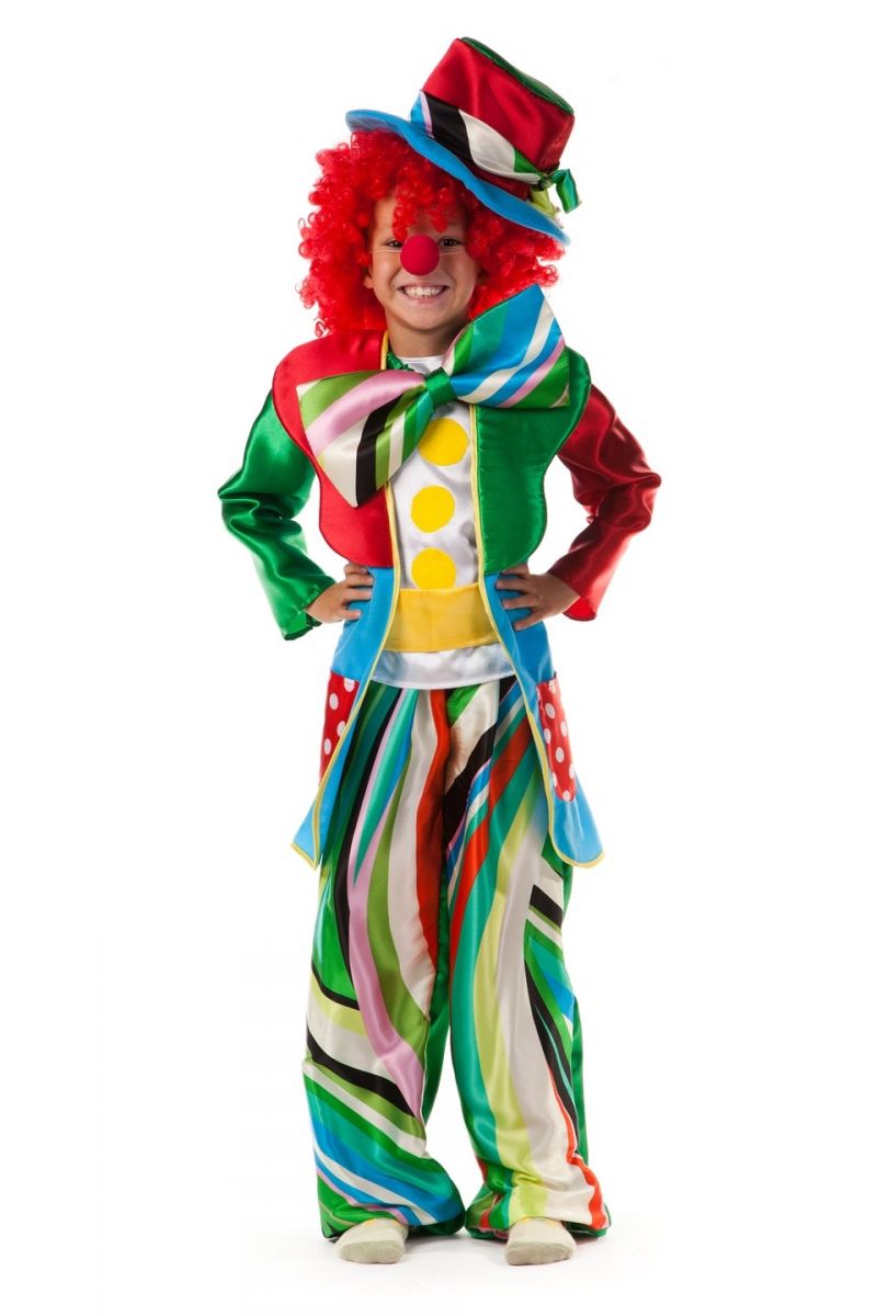 Масочка - Клоун «Кузя» карнавальный костюм для мальчика / фото №603