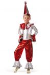 «Арлекин красный» карнавальный костюм для мальчика - 613