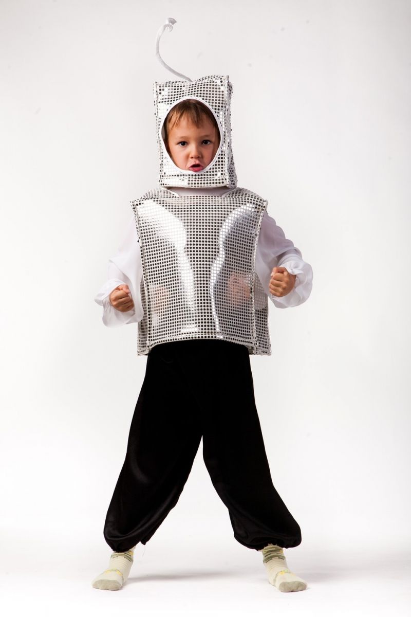 Масочка - «Робот» карнавальный костюм для детей / фото №616