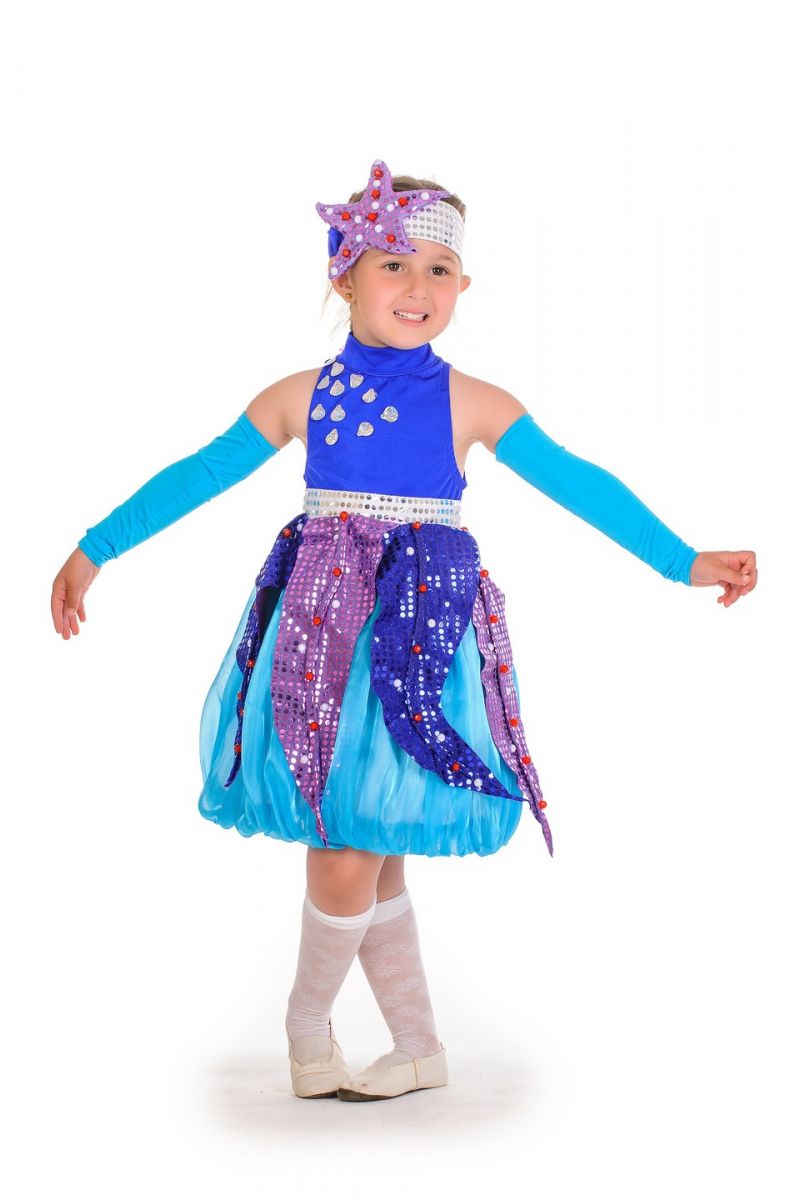 Масочка - «Морська зірочка» карнавальний костюм для дівчинки / фото №622