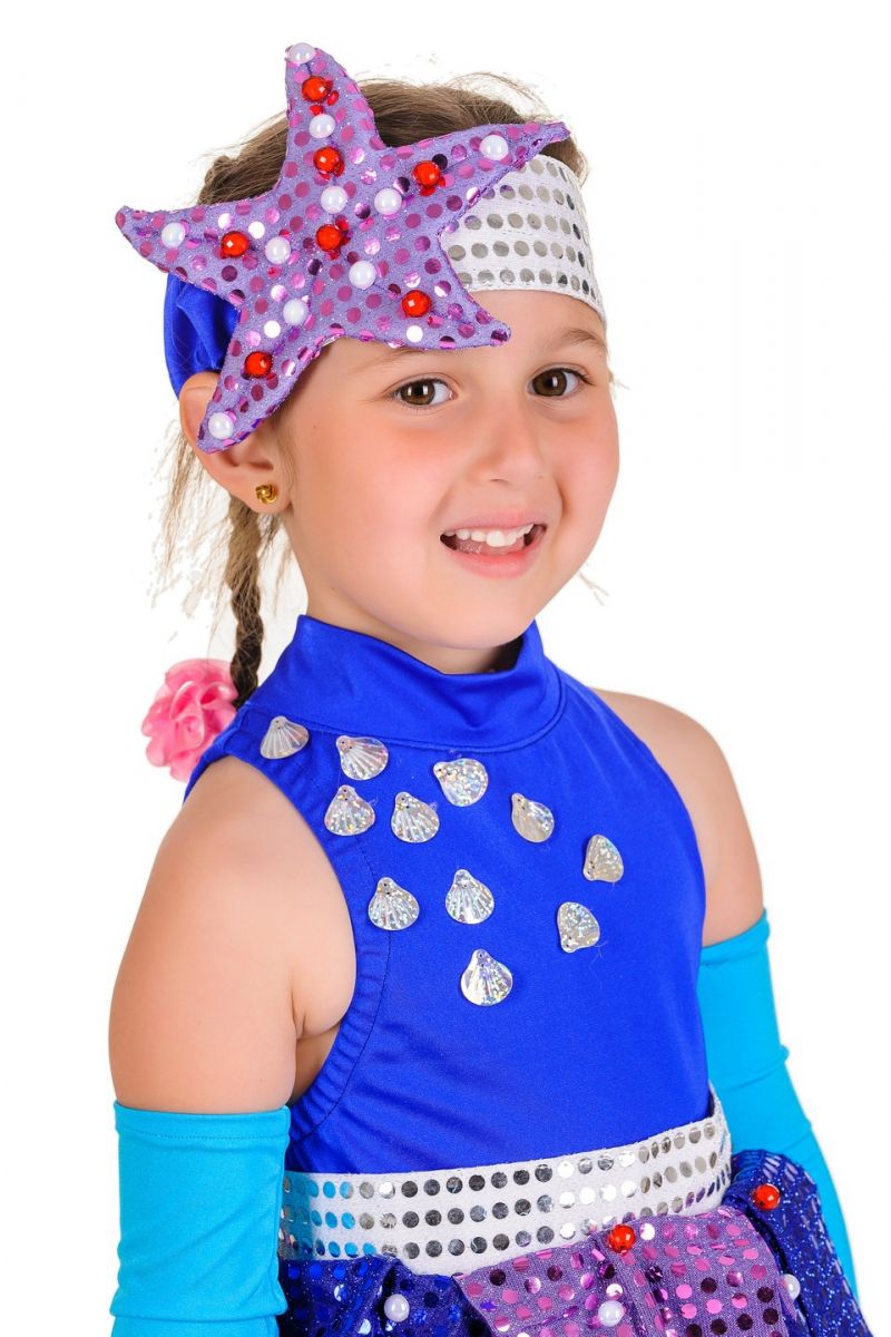 Масочка - «Морская звездочка» карнавальный костюм для девочки / фото №623