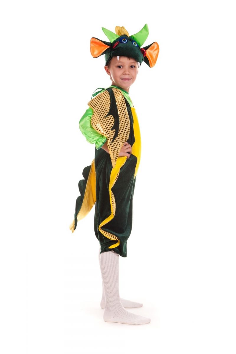 Масочка - «Дракон» карнавальный костюм для мальчика / фото №636