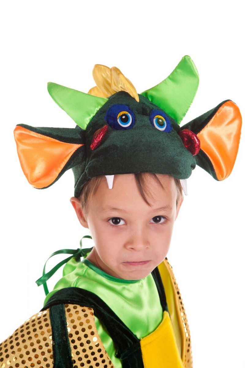 Масочка - «Дракон» карнавальный костюм для мальчика / фото №637