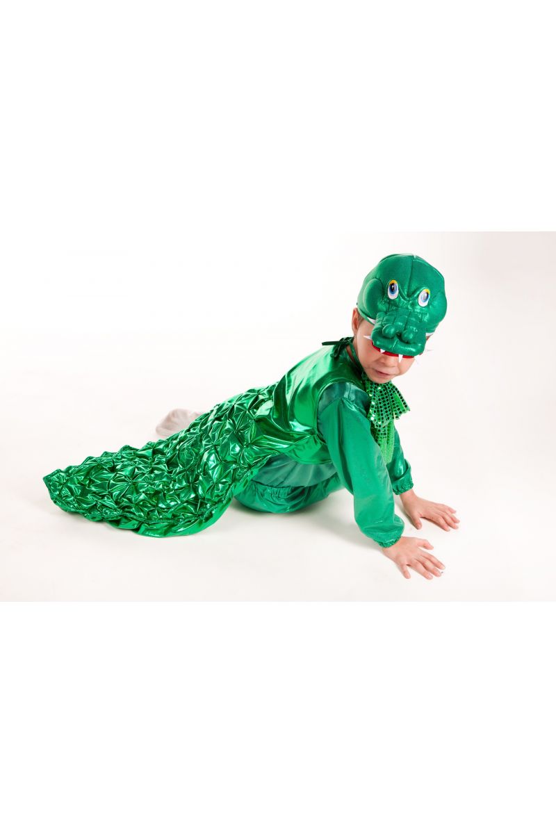 Масочка - «Крокодил» карнавальний костюм для хлопчика / фото №657