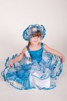 Снежинка «Голубая» карнавальный костюм для девочки - 663