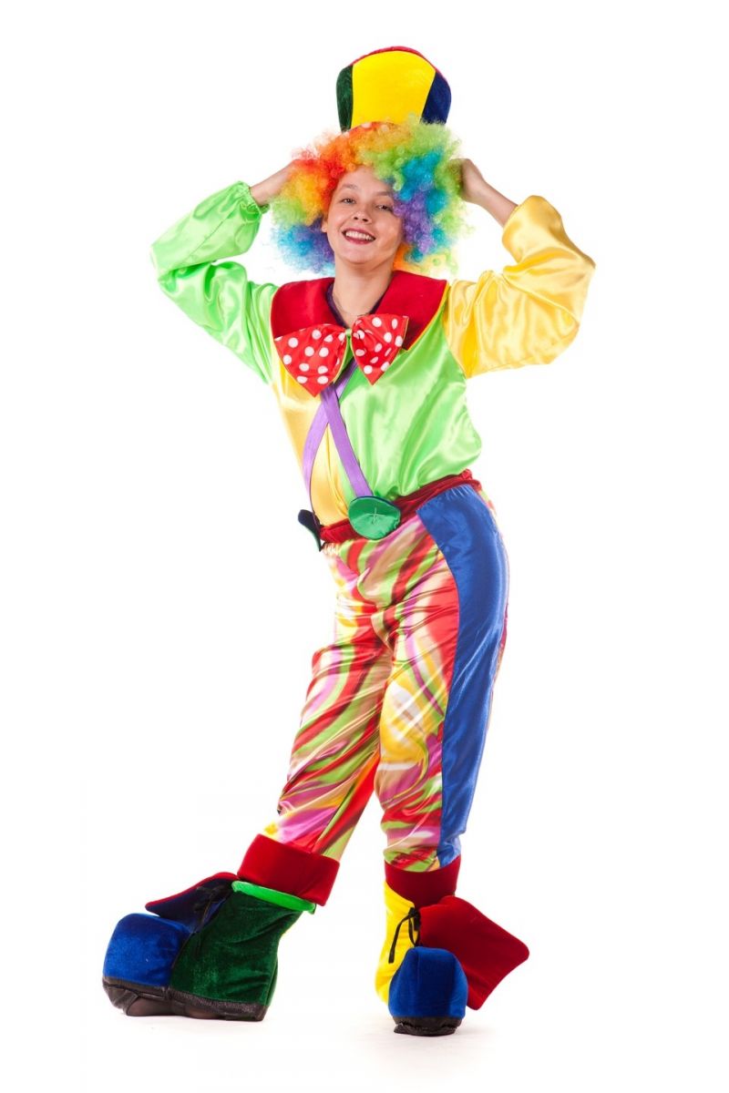 "Клоун" карнавальний костюм для дорослих