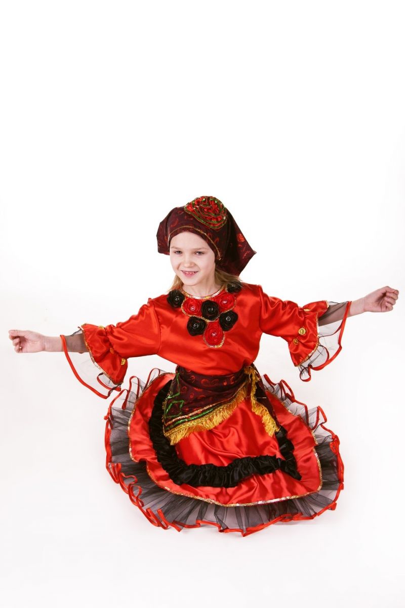 «Цыганочка» карнавальный костюм для девочки