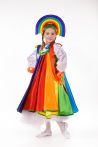 «Веселка» карнавальний костюм для дівчинки - 708