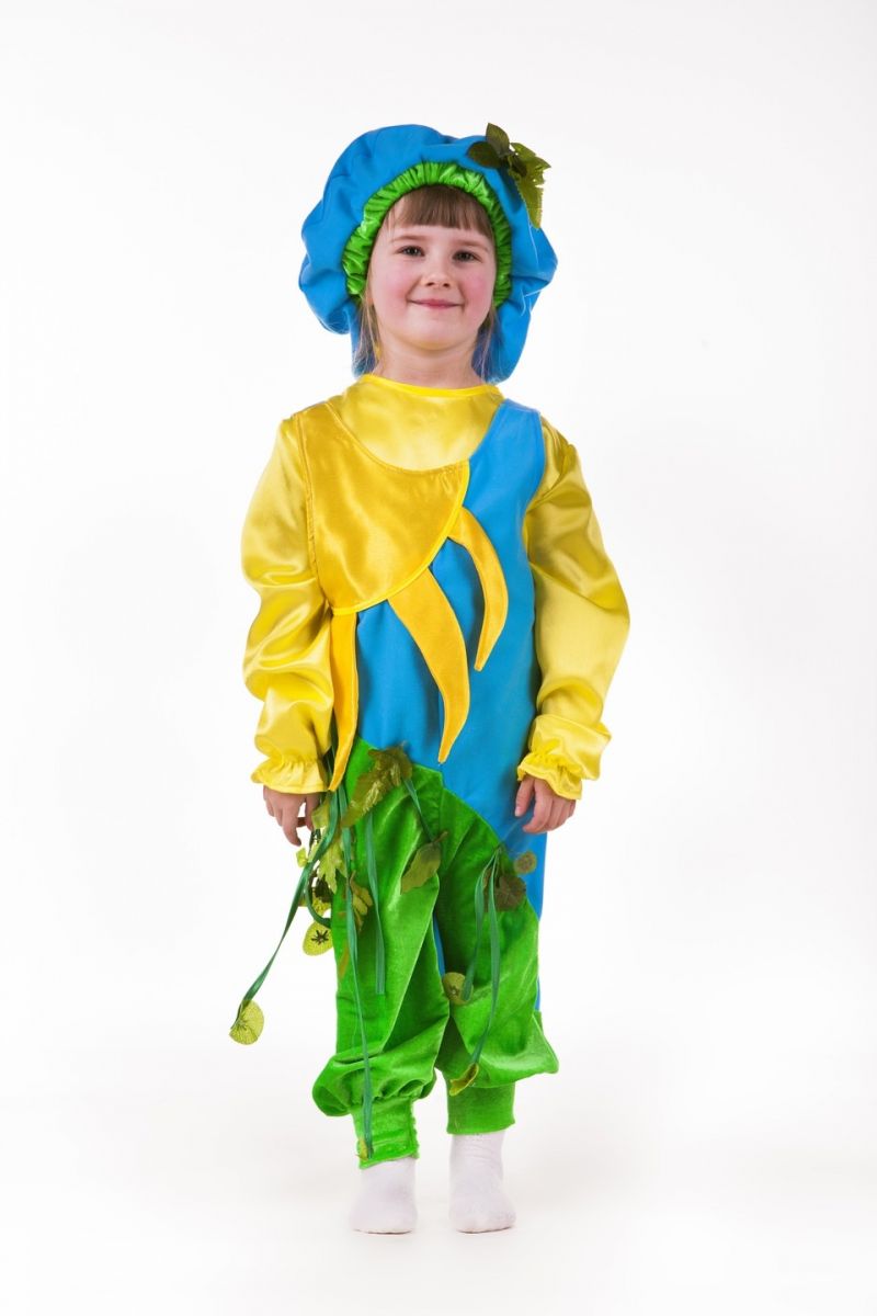 Масочка - «Сонечко-річка-весняний лист» карнавальний костюм для хлопчика / фото №710