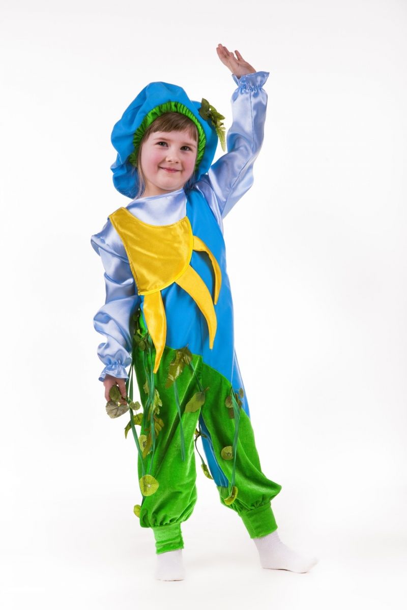 Масочка - «Сонечко-річка-весняний лист» карнавальний костюм для хлопчика / фото №711