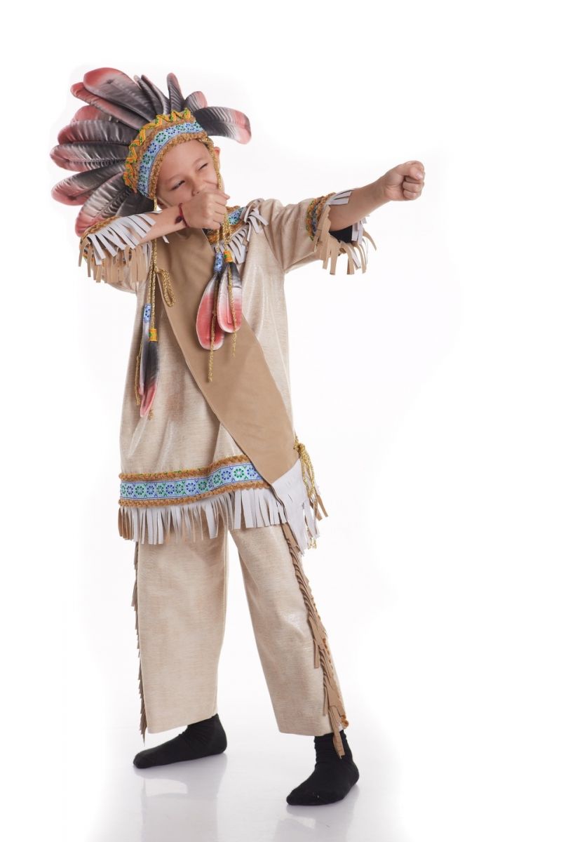 «Индеец» национальный костюм для мальчика