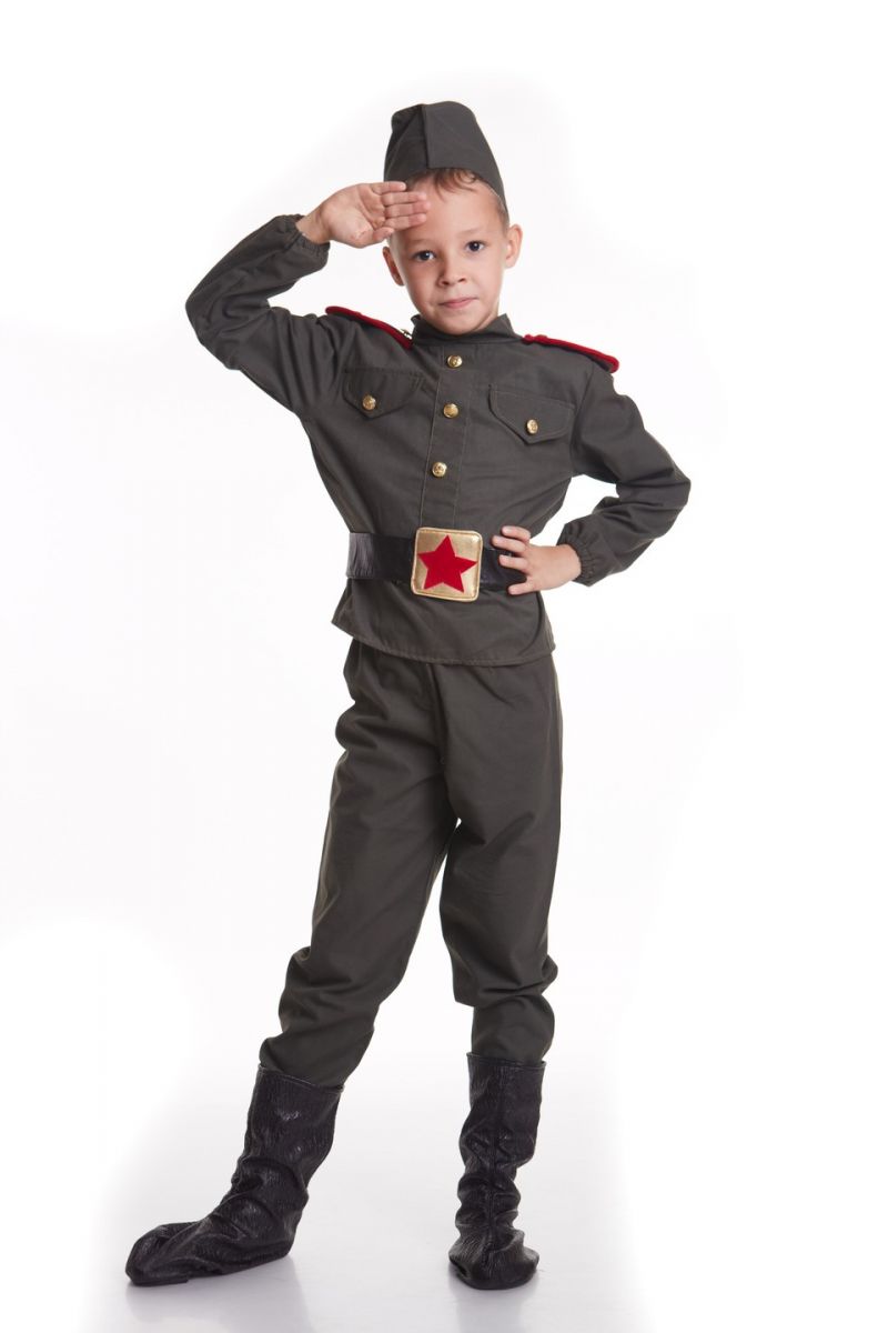 «Військовий» карнавальний костюм для хлопчика