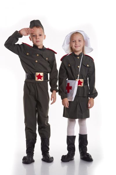 «Військовий» карнавальний костюм для хлопчика