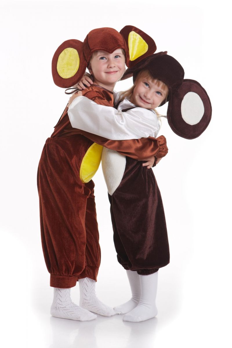 Масочка - «Чебурашка» карнавальний костюм для хлопчика / фото №798