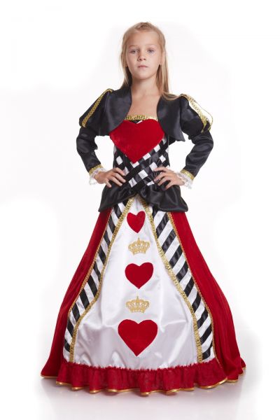 «Карткова королева» карнавальний костюм для дівчинки